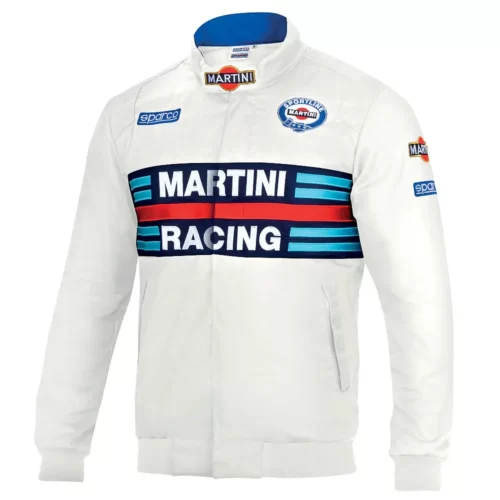 Sparco Martini Racing Replica Bomber Kabát 🥼 Utcai Ruházat