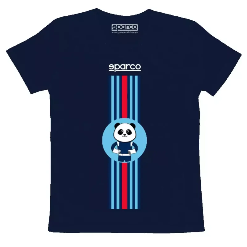 Sparco Stripes Kerek Nyakú Póló Gyerek Ruházat