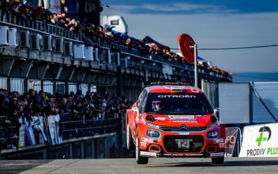 László Martin egy hajszállal nyert és Csomós Mixi dobogón a Szilveszter Rallyn