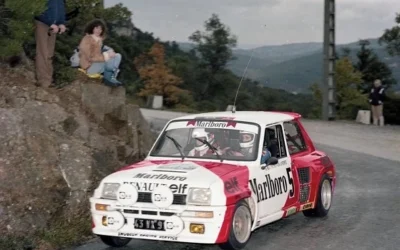 Alain Prost F1 világbajnoka raliban is kipróbálta tudását
