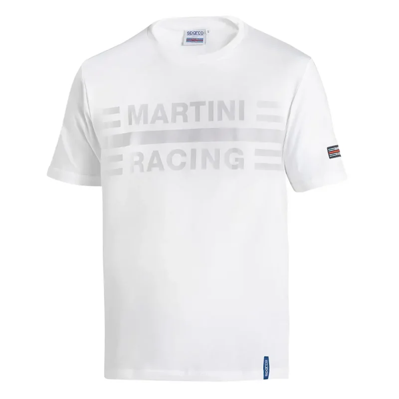 Sparco Martini Racing Kerek Nyakú Póló Utcai Ruházat