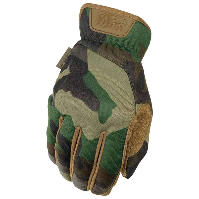 Mechanix Wear Fastfit Woodland Camo Szerelőkesztyű