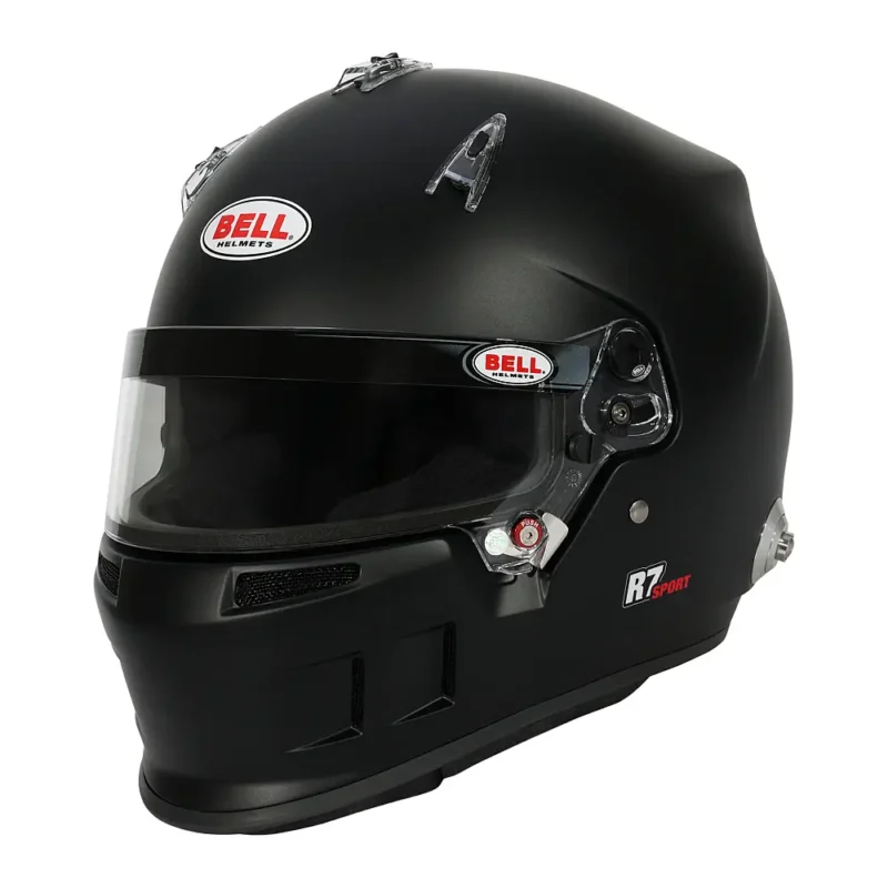 Bell R7 Sport Matt Fekete (HANS) Homológ Verseny Sisak